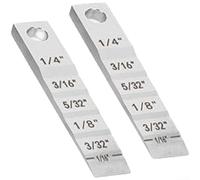 2130 For Pipe Spacer Wedge with Stepped Scale Design for Accurate Welding Gap Measurement and Post-Weld Seam Evaluation