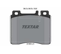 2130304 BRAKE PAD SET, DISC BRAKE TEXTAR