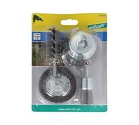 2133000 Brush 4pcs Wire- WOLFCRAFT