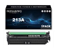213A Toner Cartridge, Compatible W2130A W2131A W2132A W2133A Toner Cartridges for HP 5700dn 5800dn 6700dn 6800dn 6701dn 6801dn Printer,Black-1 Pack