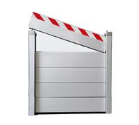 213cm Long Door Flood Protection Board - Reusable Flood Protection Barriers Street - Industrial Heavy Duty Flood Defence Dams with Threshold Kit for Garage/Front Foor/Gate/Basement(213 * 100cm)