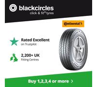 215 75 16 121R 10Ply - Continental Van Contact 100 - Tyre Only x1