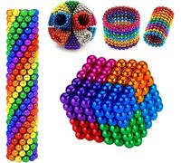 215 Pieces Versatile Stress Killer, Increase Finger Dexterity, Concentration,magnetic balls, Stress Relief & Creativity, Office Gadget