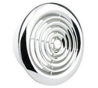 Manrose 150mm Internal Circular Grille - Chrome - 2150C