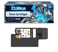 2150cn Toner Cartridges Compatible for Dell 2150CDN 2150CN 2155CDN 2155CN Printers, With Chip Large Capacity 4000 Pages (1 Pack Black)