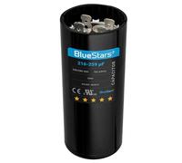 216-259 uf MFD 220-250 VAC 50/60 Hz SC0080 CD60 Round Motor Start Capacitor Replacement Part by BlueStars - Exact Fit for Any Brand with The Same Capacitance Capacity and Voltage