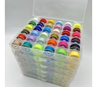 216 Pcs Bobbins for Sewing Machine, Sewing Machine Accessories, Sewing Machine Thread, Pre-Wound Bobbins, Bobbin Case for Brother/Janome/Kenmore/Babylock/Elna/Singer Sewing Machine(Assorted Colors)