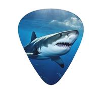 216 Pcs Guitar Picks Bulk 3 Different Thickness Personalized Guitar Plectrums With Storage Box Ocean Sea Animal Shark Guitar Accessories For Bass Electric Guitar Acoustic Guitar Lovers