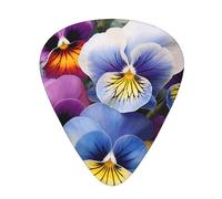 216 Pcs Guitar Picks Bulk 3 Different Thickness Personalized Guitar Plectrums With Storage Box Pansy Perfection Guitar Accessories For Bass Electric Guitar Acoustic Guitar Lovers