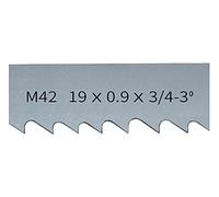 2160 2360 2460 2560 2720 2930mm M42 Bi-Metal Band Saw Blades 19x0.9mm Bandsaw Blade Cutting Metal 27x0.9mm M42 Bimetal Saw Blade(19x0.9mm 3-4Tpi,Length 2450mm)