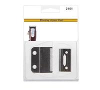 #2161 Golden Professional Replacement 2-Hole Stagger-Tooth Clipper Blade, Compatible for WAHL, Compatible for Magic, Clip 8148 Clipper(Silver)