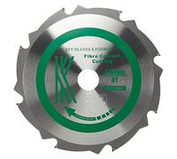 216mm x 30mm x 2.4mm 8 Tooth PCD Cement Fibre Board Blade 8216