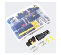 216Pcs/Box Waterproof Automotive Wire Connector Plug 1-6P with Fuse Electrical Equipment Female Male Way AMP Seal Protected circuits