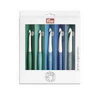 Prym 218441-1 Crochet Hook for Wool Ergonomics 7.00-12.00 mm x 1 Set, White, 12mm