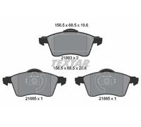 2188302 BRAKE PAD SET, DISC BRAKE FITS VW CALIFORNIA T4 CAMPER 2.5