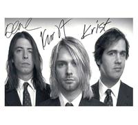 (219) Kurt Cobain Nirvana Music Legend Signed A4 Photograph (21 X 297 CM) Art Work Wall Art Display Great Gift Idea (REPRINT) #####