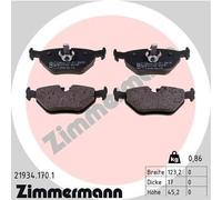 ZIMMERMANN 21934.170.1 Brake pad set