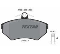 2194503 BRAKE PAD SET, DISC BRAKE FITS AUDI A4 B5 1.6
