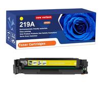 219A Toner Cartridge, HP W2190A W2191A W2192A W2193A Toner Cartridge Replacement, Compatible For HP Colour LaserJet Pro 3202dn 3202dng Pro 3202dw MFP 3302fdn 3302fdng 3302fdw Printers,Yellow-1 Set