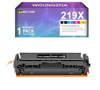 219X 219A MFP 3302FDW (with Chip) Toner Compatible for HP 219X 219A for Color Laserjet Pro MFP 3302FDW 3302SDW 3302FDN 3302FDNG 3302FDWG 3302SDWG 3202DN 3202DW (Black W21900D). X
