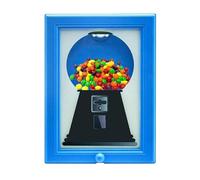 21cm*29cm Wall Mounted Gumball Machine, Andy Dispenser Picture Frame, Hanging Sweet Frame, Handy Fast Distribution Candies, Nuts, Dog Cat Treats, Suitable for Birthday & Holiday Giftt