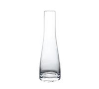 21cm Clear Glass Bud Vase, Single Stem Flower Container, Decorative Floral Arrangement Centerpiece for Home, Office, Dining Table, Wedding Reception and Party Tabletop Decor