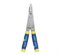 21cm Combination Pliers Flat Nose Wire Cutting Tool | for forged carbon steel, high hardness edges, rust resistant, for durable build, 21cm length