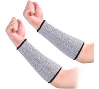 21cm Cut Resistant Sleeves for Arm Protection, Dog Bite Safety Arm Sleeves, Gardening Sleeves for Thin Skin and Sun Exposure, Protective Forearm Covers for Kitchen (3.34"x8.27", 1 Pair)