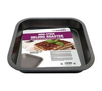 21Cm Non Stick Baking Tray - Oblong Oven Tin Dish Grill, Suitable for Baking | Non Stick Coating for Easy Cooking and Clean Up | Carbon Steel | Strong, Durable & Long Lasting