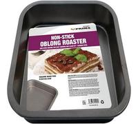 21Cm Non Stick Oblong Roaster Baking Pan Tray Roasting Kitchen Bake Tin Dish