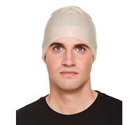 21Fashion Adults Fancy Dress Party Latex Bald Skinhead Cap Mens Fake Head Dress Accessory One Size