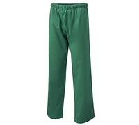 21Fashion Adults Plain Workwear Regular Length Scrub Trousers Mens Modern Fit Hospital Lab Pants Emerald