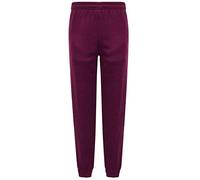 21Fashion Boys Girls School PE Jogging Bottoms Sweat Pants Mens Unisex Sports Tracksuit Trousers Maroon