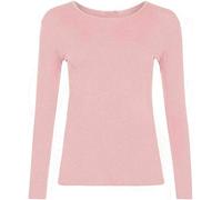 21Fashion Kids Plain Basic Top Long Sleeve Girls Boys Uniform T-Shirt Tops 2-7-8 Years (7-8 Years, Baby Pink)