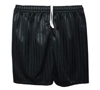 21Fashion Kids Unisex Shadow Stripe Gym Sports Games School PE Shorts Black