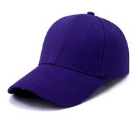 21Fashion Plain Baseball Caps Mens Baseball Caps Unisex Peak Caps Summer Hats Sports Caps Purple One Size