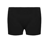 21Fashion Womens Girls Microfiber Hot Pants Shorts Ladies Dance Gym Stretch Shorts Black
