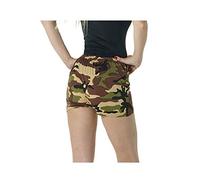 21Fashion Womens Girls Microfiber Hot Pants Shorts Ladies Dance Gym Stretch Shorts Camouflage