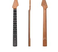 21Frets Roasted Maple Electric Guitar Neck 9.5”-Radius Rosewood Fretboard Peg Holes 8mm Adjustable Truss Rod Accessories Parts