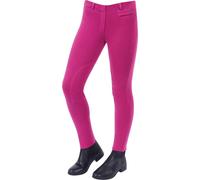 (21in, Pink) Dublin Childrens/Kids Supa-fit Pull On Knee Patch Jodhpurs