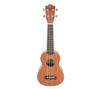 21in Ukulele Wooden Ukulele Portable Ukulele 4 String Mini for Beginners Professionals with Fretboard and Bridge, Plastic Adhesive Top, Easy to Learn and Carry Ukulele