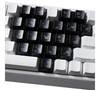 21Key Set Transparents Butterfly Love Design Keycaps Original Height for Easy Installation on Various Keyboard Models Transparents Light Up
