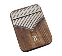 21Keys Kalimba Thumb Piano - Zodiac Sign Series, Black Walnut Box Type Carlimba Keyboard Instrument for Adults Beginner Children(Gemini)