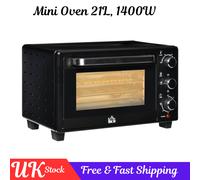 HOMCOM Mini Oven 230 W 21 L