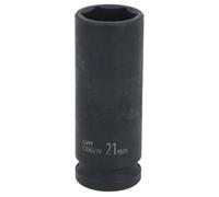 21mm 1/2" Drive Double Deep Metric Impact Socket Single Hex by Bergen AT021
