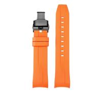 21mm 22mm Compatible With Tissot 1853 Starfish T120 Silicone Strap - Curved End Rubber Band T120417A Series Diving Watch Men’s Bracelet