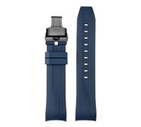 21mm 22mm Compatible With Tissot 1853 Starfish T120 Silicone Strap - Curved End Rubber Band T120417A Series Diving Watch Men’s Bracelet