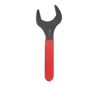 21mm-58mm Metric Single Open End Wrench 15 Degree Offset Angle U-Shaped Spanner Flat Head Blackening for Auto Repair(40mm)