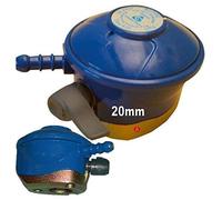 21mm Barbecue BBQ Heater 28 M bar Butane Gas Regulator Fits Calor Clip On Bottle