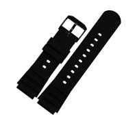 21mm Rubber Silicone Watch Band Strap Replacement with Black Buckle for Luminox 3000 3900 3100 3200 3400 and 3600 series - Luminox Navy Seal Watch Bands